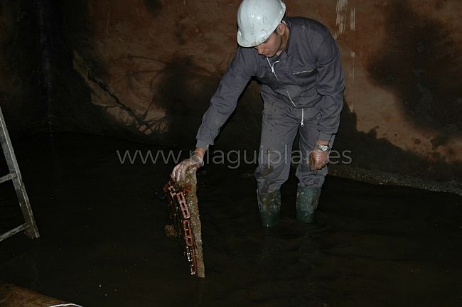Limpieza, desinfección de depósitos y aljibes de agua
