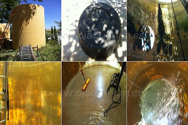 Limpieza, desinfección de depósitos y aljibes de agua (17)