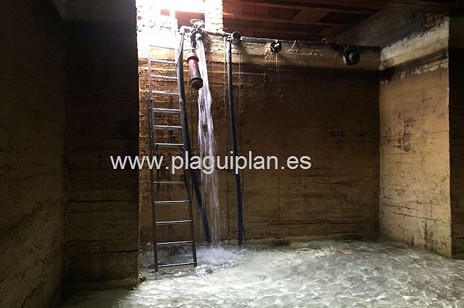 Limpieza, desinfección de depósitos y aljibes de agua (6)