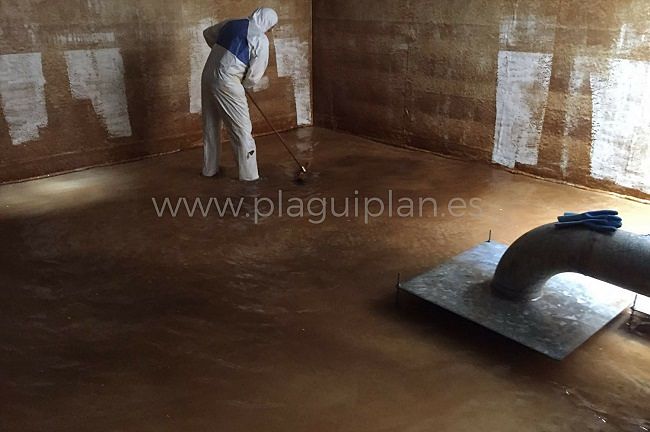 Limpieza, desinfección de depósitos y aljibes de agua