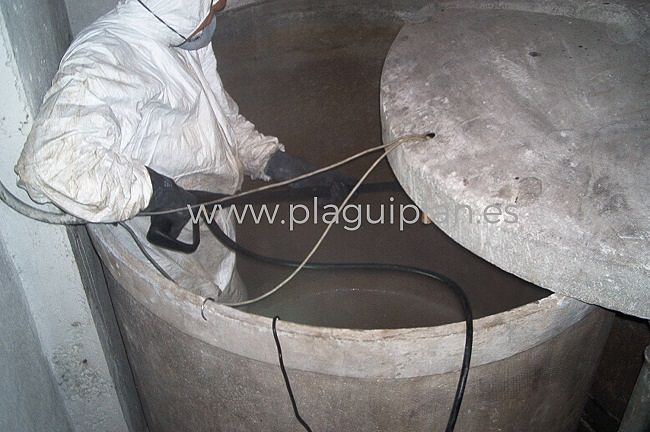 Limpieza, desinfección de depósitos y aljibes de agua