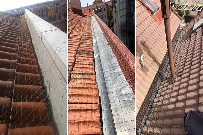 redes-antiaves-en-canalones-de-tejado